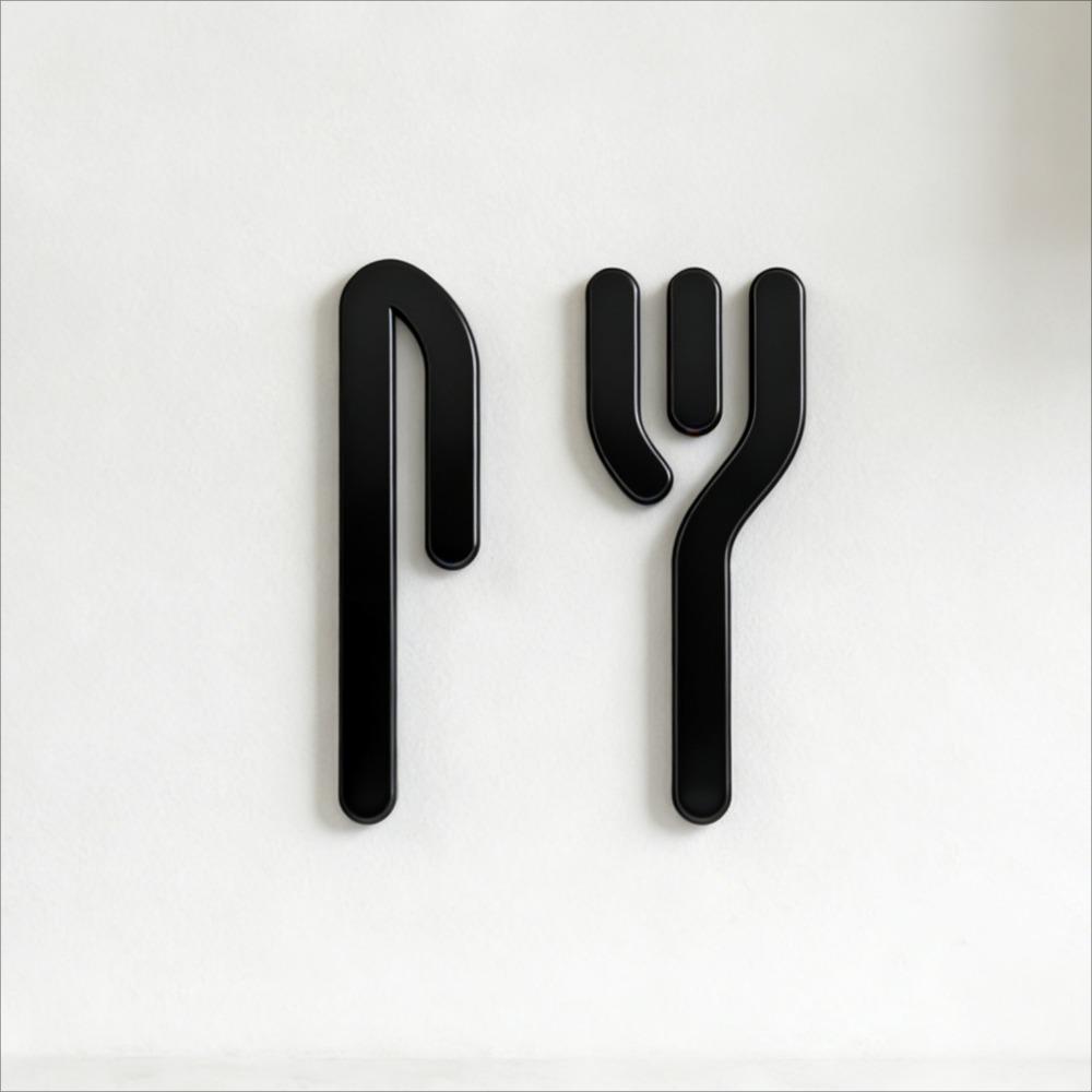 Laser Cut Acrylic 3D Self Adhesive Iron Art Door Decoration for Buffet Party Christmas Halloween