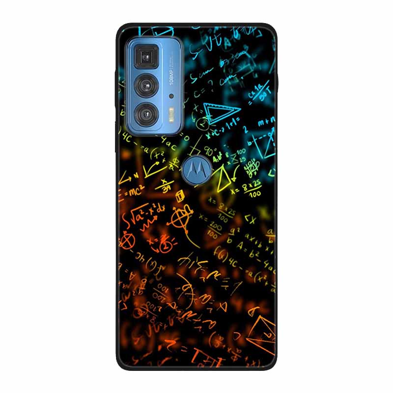 Dla Motorola Moto Edge 20 Pro Lite 5G Case odporny na wstrząsy miękki silikon TPU tylna pokrywa dla Moto Edge20 Fusion Pro etui na telefony śliczne