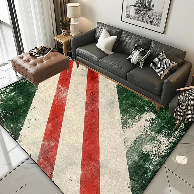 European Style Abstract Living Room Carpet Bedroom Home Decor Leisure Rugs  Washable Soft Lounge Coffee Tables Floor Mats