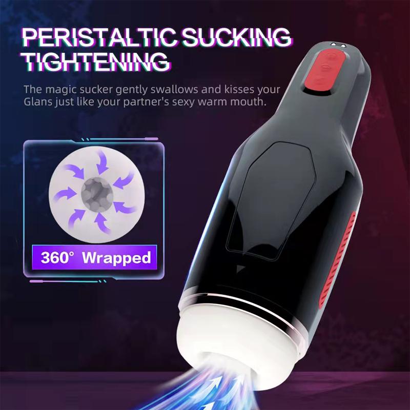 Sex Machine Toys Male Silicone Realistic Vagina Blowjob Pocket Stroker Vibrating Erotic Adult Masturbator Cup For Men