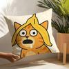 2 Surprised Cat Funny Party Pattern Pillow Case Home Living Room Decoration Linen Pillowcover Pillow Cases Cushion Cover