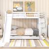 Cama de Solteiro com Base Estável com Gavetas Escada Tobogã Prateleiras de Armazenamento Estrutura de Madeira Cama Loft Familiar Quarto
