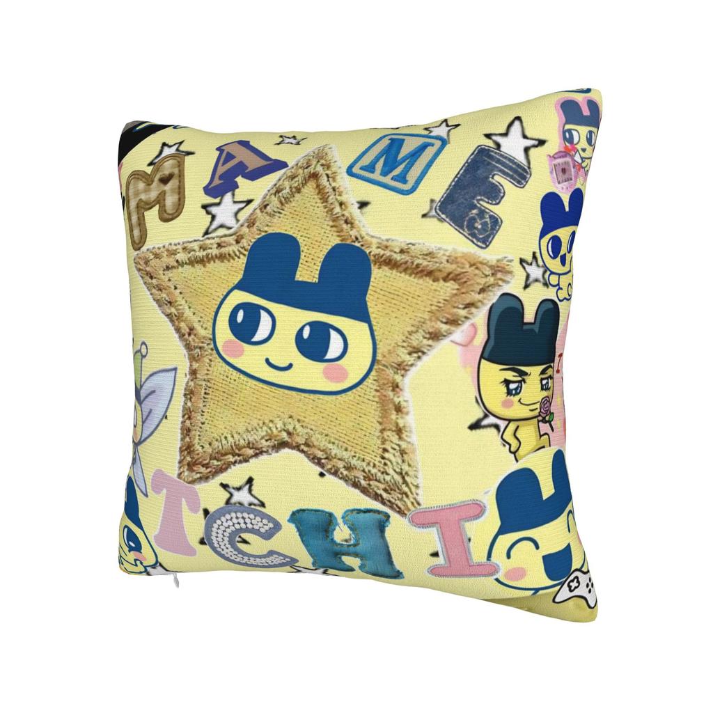 Cartoon T-Tamagotchi Pillowcases Accessories Printing Cushion Cover Gift Throw Pillow Case Cover Home Multi-Size
