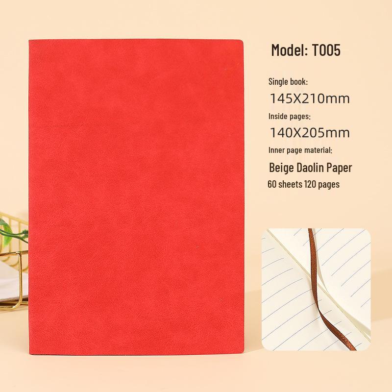 Custom A5 Lined Notebook with Logo Printing for Business Offices