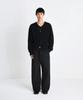 LABELARCHIVE Sonnet Ease-Fit Crisp Pants Black
