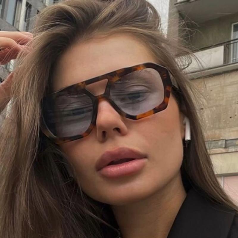 Vintage Square Sunglasses Women Men Brand Designer Mirror Sun Glasses Female Male Fashion Travel Punk Outdoors