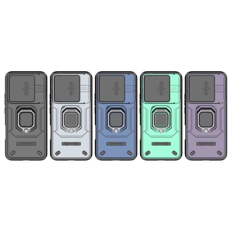 For Honor 400 Lite Case Cover Huawei Honor 400 Lite Capas PC Shockproof Bumper Lens Protective Ring Holder Fundas Honor 400 Lite