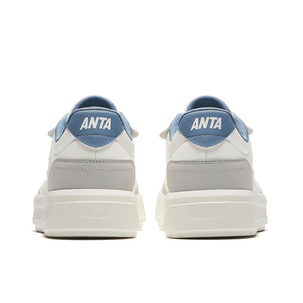 Anta Light Breeze 2 Lifestyle Series Spring 2026 Sneakers Men Sneakers White Gray Blue 912618018-4