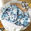 Childrens Summer Outfit Set With Cotton Blend Fabric For Boys