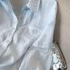 Women's Hollow Lace Loose White Sun Protection Shirt - Thin, Trendy Spring/Summer Top 2026