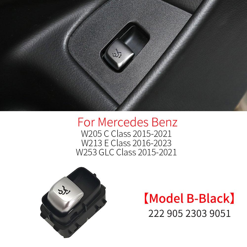 For Mercedes C E S GLC Class Car Trunk Unlock Release Switch Button Cover Accessory For Benz W205 W213 W222 W253 2229052303