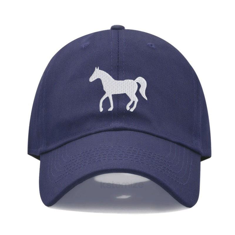 Șapcă de baseball pentru femei Șapcă pentru bărbați Bumbac spălat Broderie cal de desene animate Șapcă tată Șepci sport de golf pentru bărbați Pălării de soare Dropshipping
