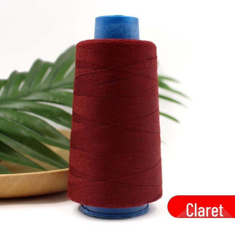 Polyester Sewing Thread: Black, White, Yellow - 203-Strand for Jeans, Canvas, Machine & Hand Sewing