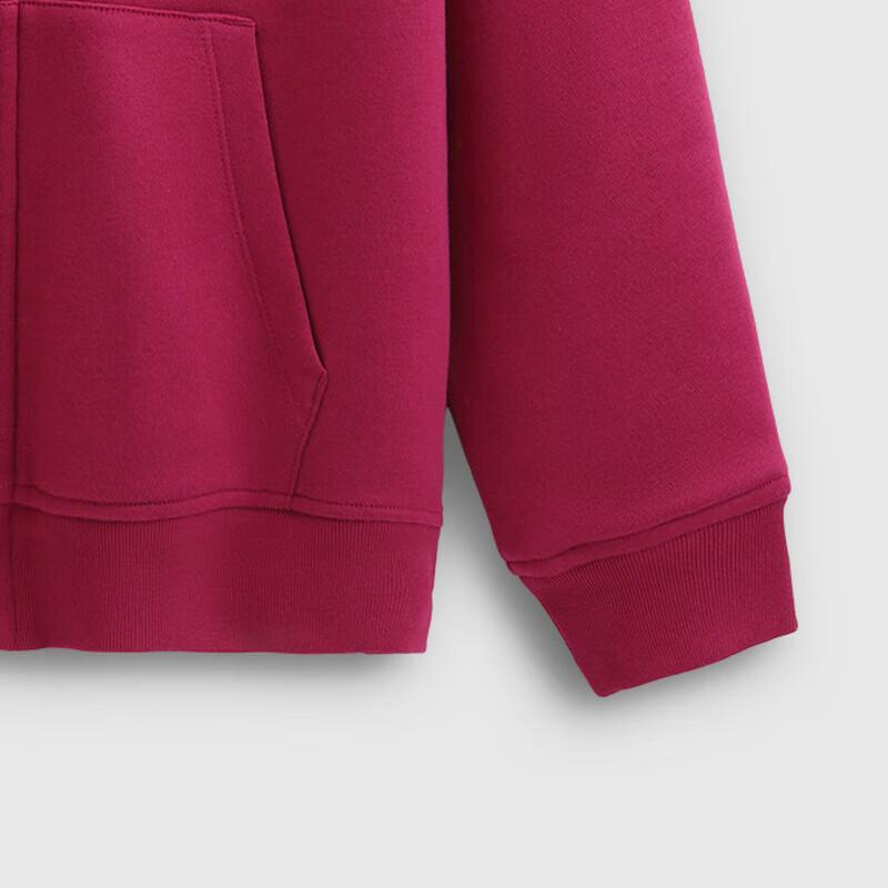 Gap Girls' Faux Lamb Wool Logo Hooded Sweatshirt