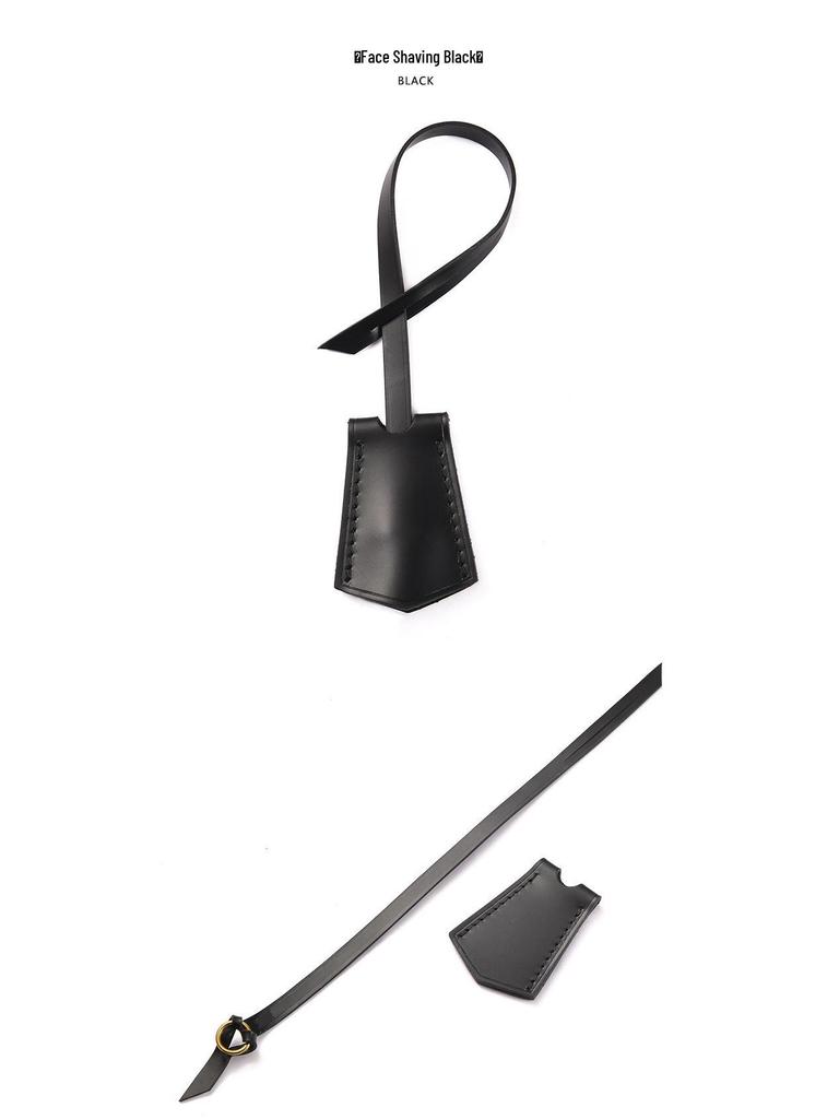 MHS-D-10 Farbwechselnder Anhänger aus pflanzlich gegerbtem Leder