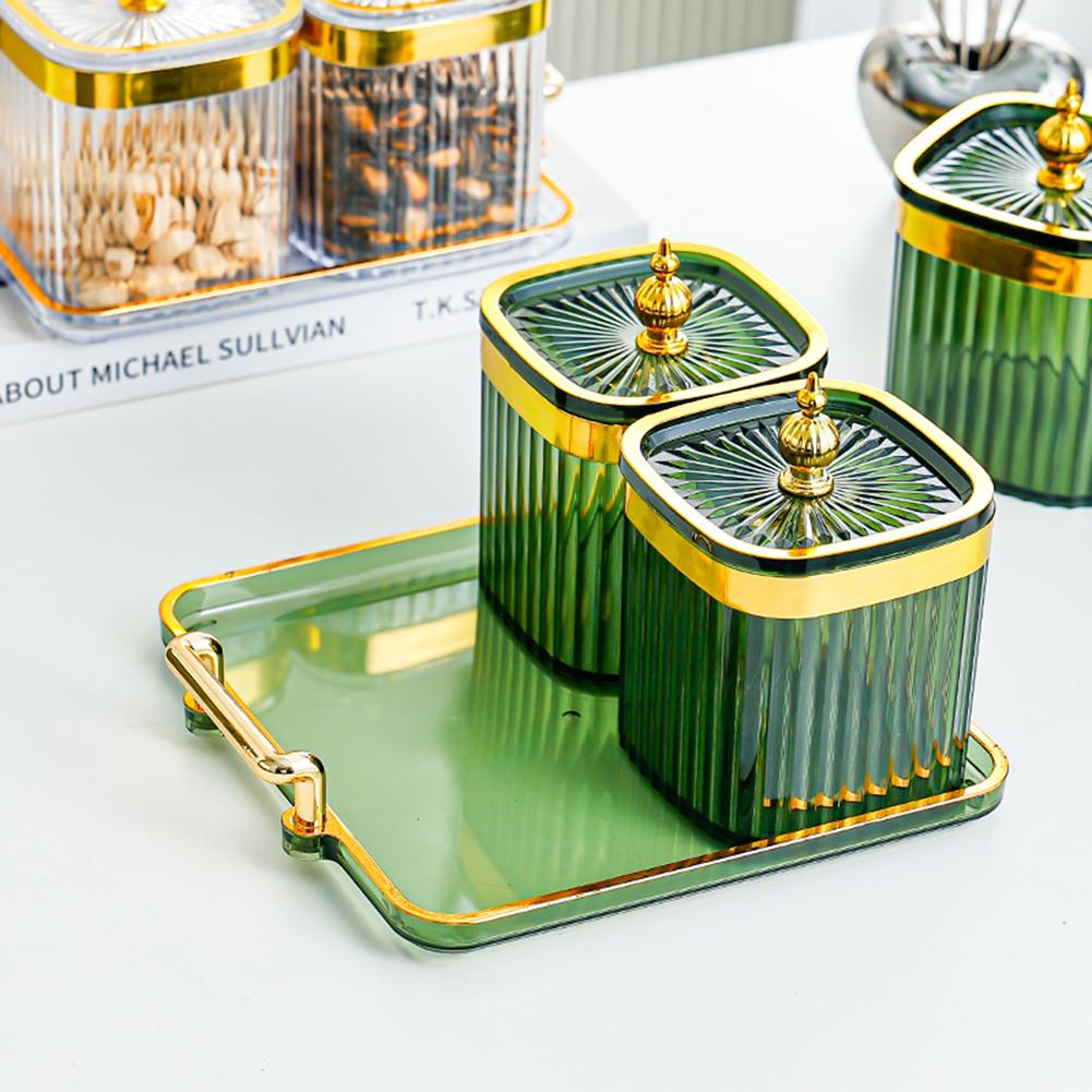 Haushalt Lebensmittel Veranstalter Jar Set Wiederverwendbare Gewürz Lagerung Box Für Candys Snack