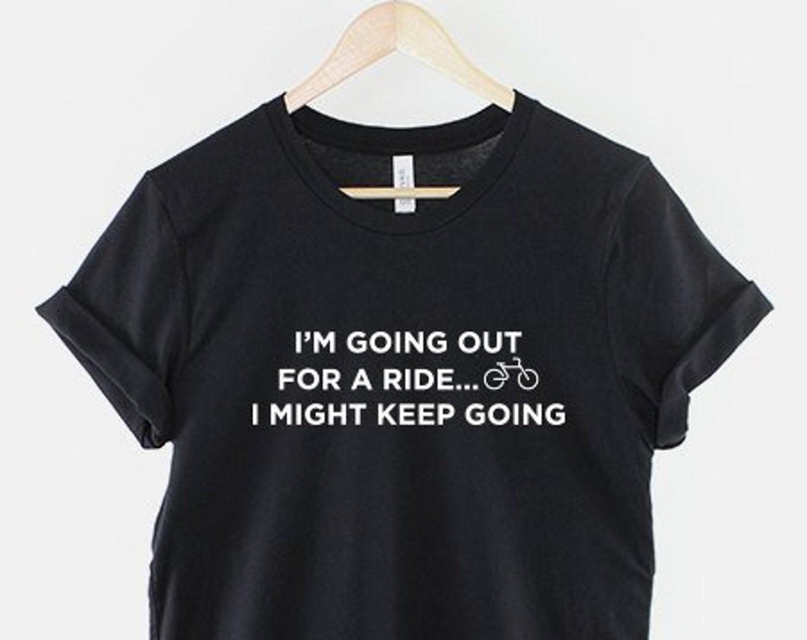 Cycling T Shirt: Soft Ring Spun Cotton, Unisex Bike Wear, Durable Print S