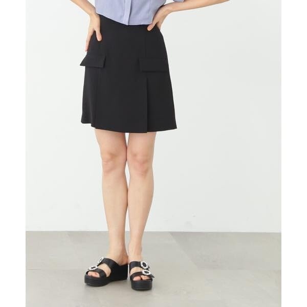 [JILL by JILL STUART] Flap Tuck Mini Skirt Pants