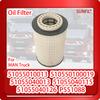 51055010013 510550100019  51055040013 51055040115 51055040126 P551088 Oil Filter For MAN Truck