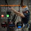 AK87 Men 1000mAh Battery Smart Watch 1.7-inch Large Screen GPS Track Heart Rate 3ATM Waterproof Wireless Call Sports Smartwatch