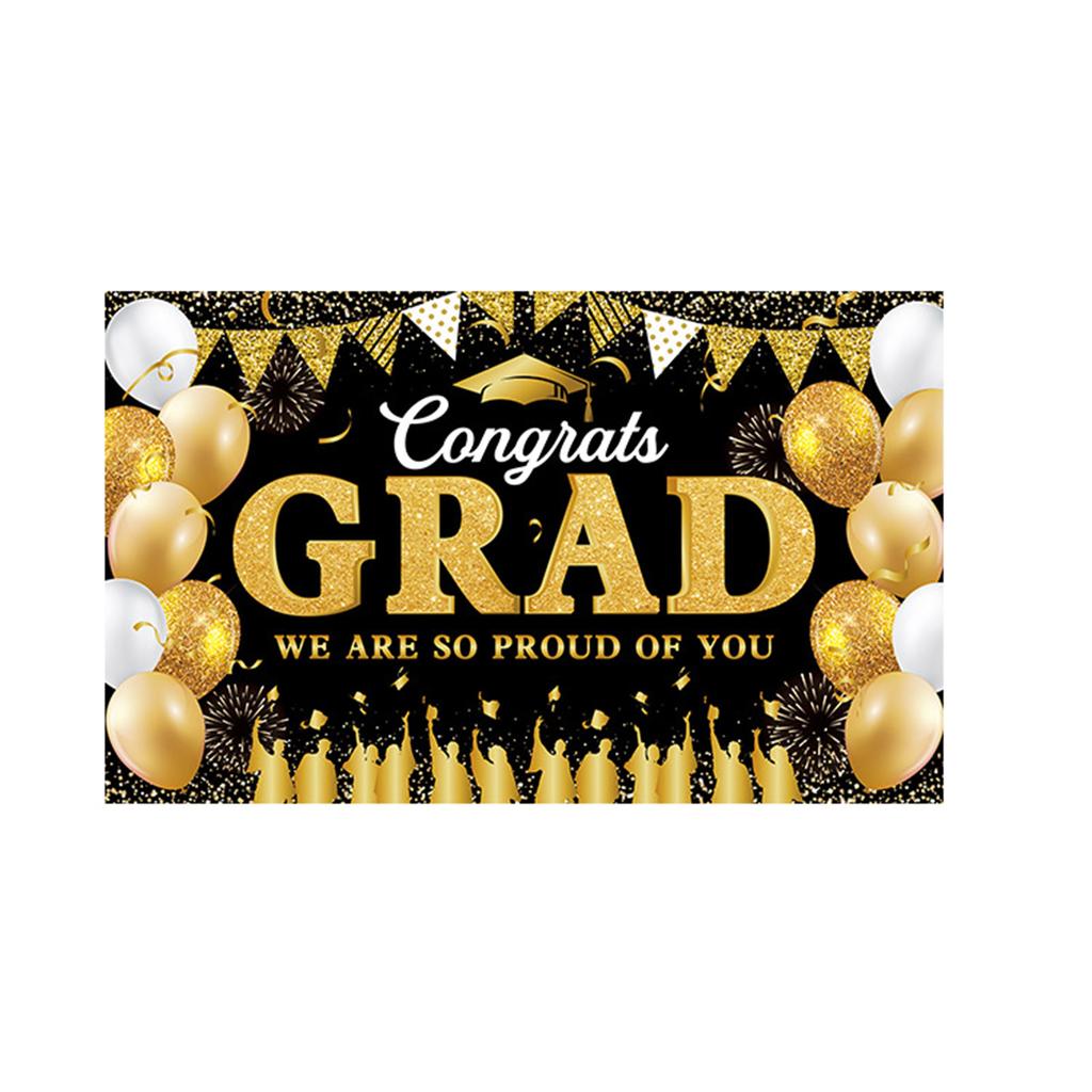 Graduation , Campus Graduation Decorations, Party Banners, Courtyard Ornaments, Background Fabric, Indoor Dining Event