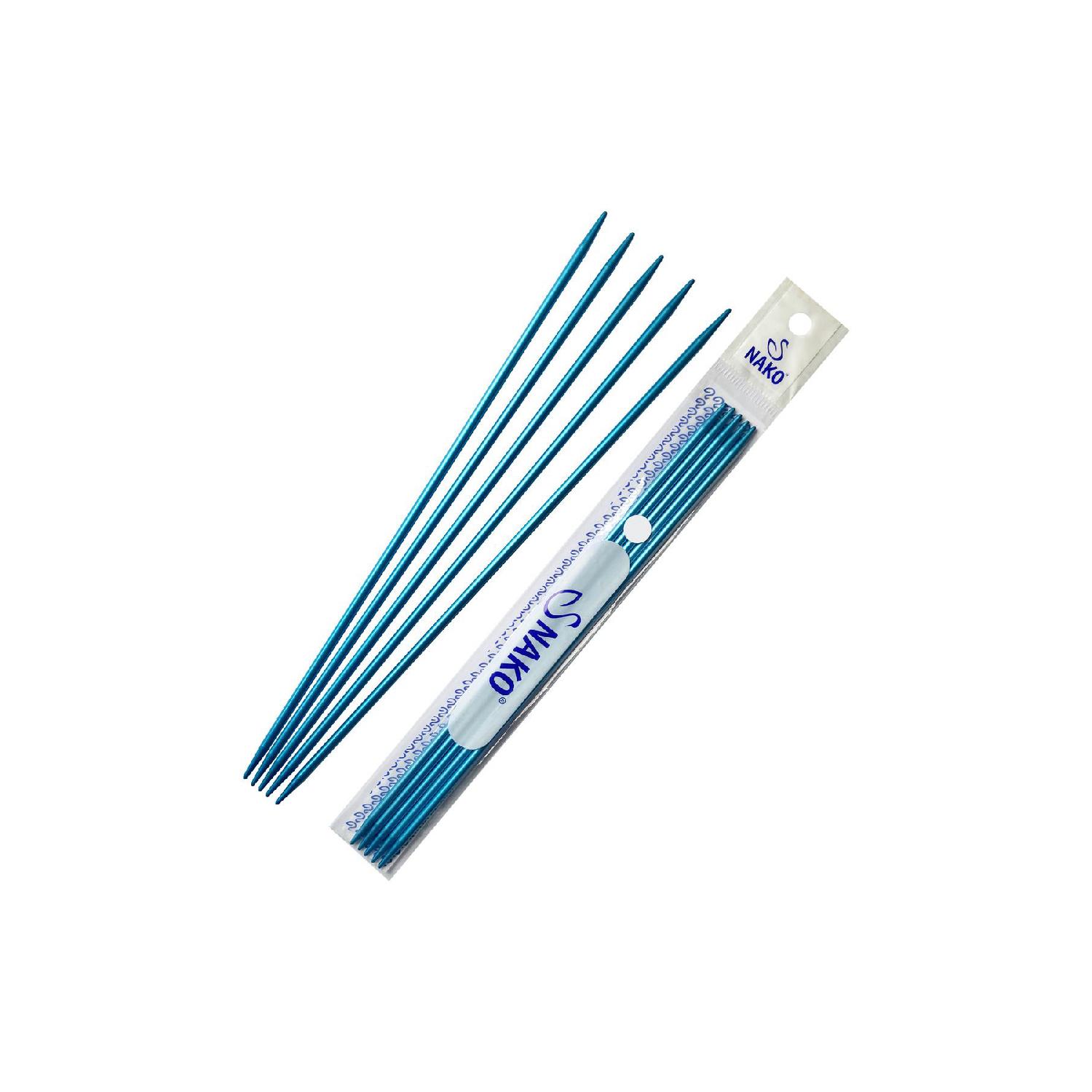 

Blue Metal Sock Needle 20cm 2.5