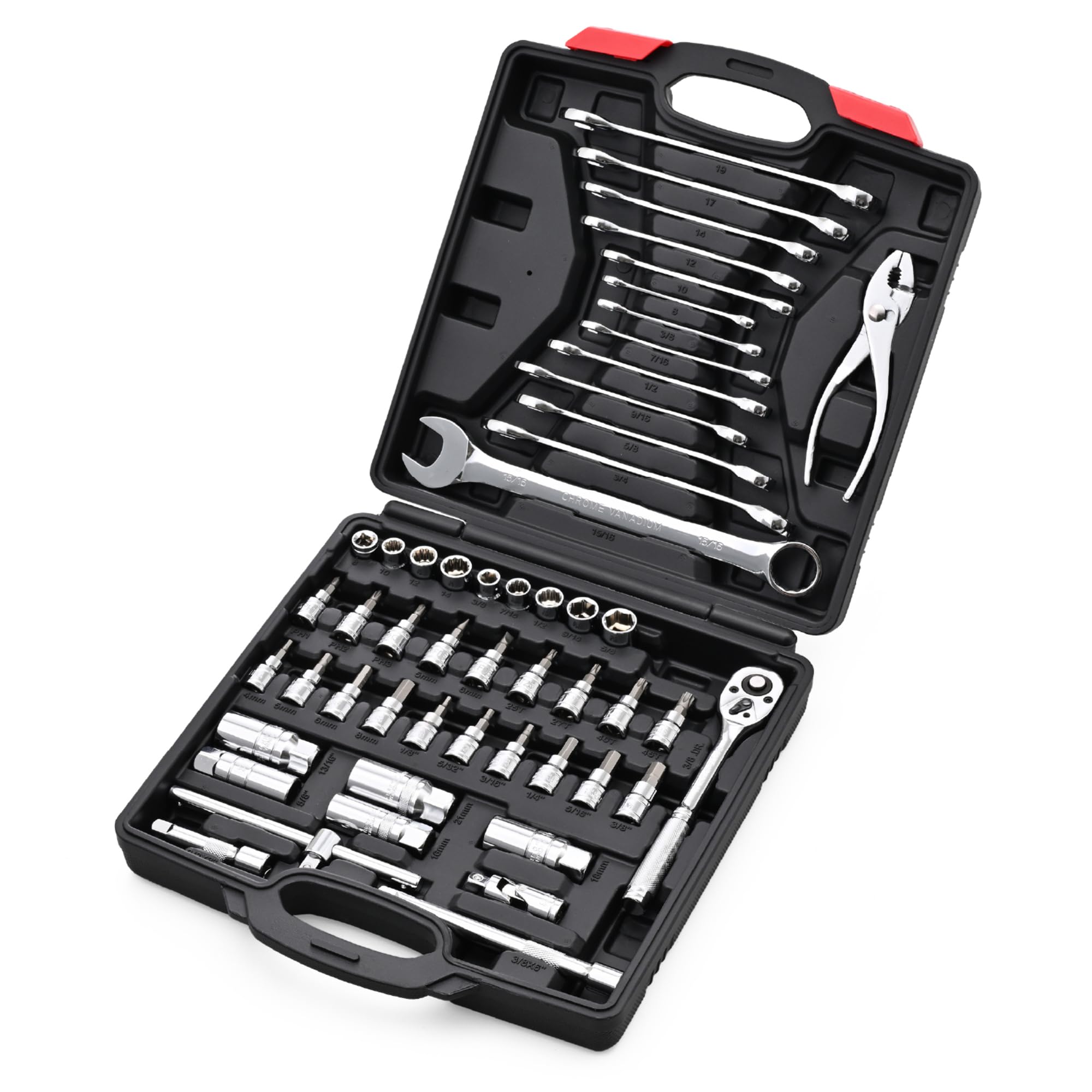 

Daytona Motorcycle Tool Inch 52 61398 Set, & Metric, Pieces,