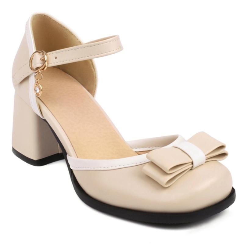 

Женские сандалии с закрытым носком Летняя обувь для улицы Милый бант D Orsay Ремешок на щиколотке Элегантные Черные Телесные Зеленые Вечерние Свадебные Туфли Бренд 35 бежевый