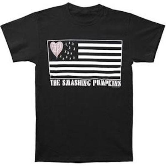 Rare T-shirt Smashing Pumpkins Flag Shirt Zeitgeist- 2XL Unisex T-Shirt M