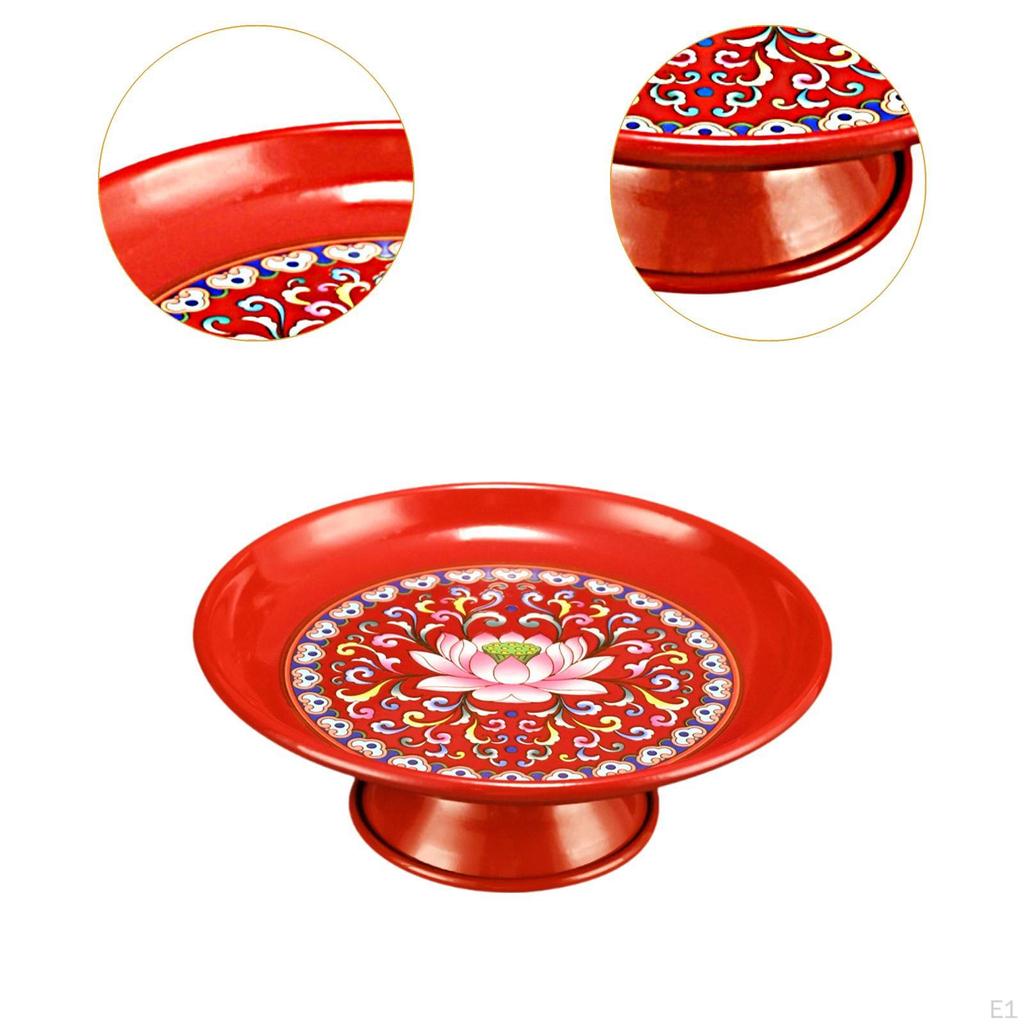Elegant Temple Serving Tray for Home Decor And Religious Use