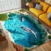 Ocean Life Living Room Nonslip Area Rug Soft Carpet For Bedroom Game Playroom Sofa Office Home Decor Doormat Christmas Gift C926227