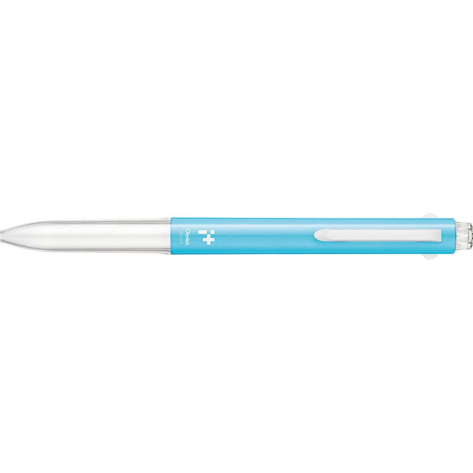 

Корпус для шариковых ручек Pentel для 3 ручек i+ Milk, Синий, Упаковка 10 шт., BGH3-S2 синий