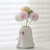 Creative Ghost Ceramic Aromatherapy Bottle Perfume Bottle Illustration Ceramic Bottle Home Ornament Halloween Cute