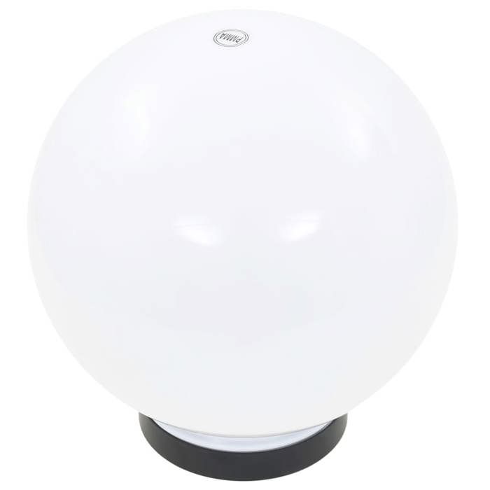 Lampe à LED - vidaXL - Sphérique - 2 pcs - 20 cm - PMMA - Blanc