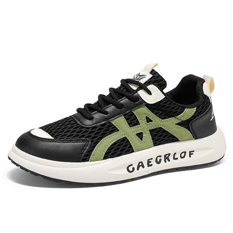 Men's holographic running shoes, casual skate shoes, sports shoes