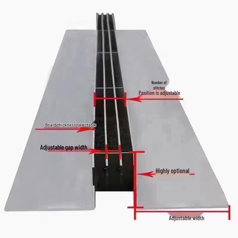 Stainless Steel Arc-Slotted Linear Drainage Channel Cover Plate Stainless Steel Arc Cover