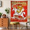 Japan Anime Cute Cartoon RRilakkuma Hanging Bohemian Tapestry Bohemian Wall Tapestries Mandala Kawaii Room Decor