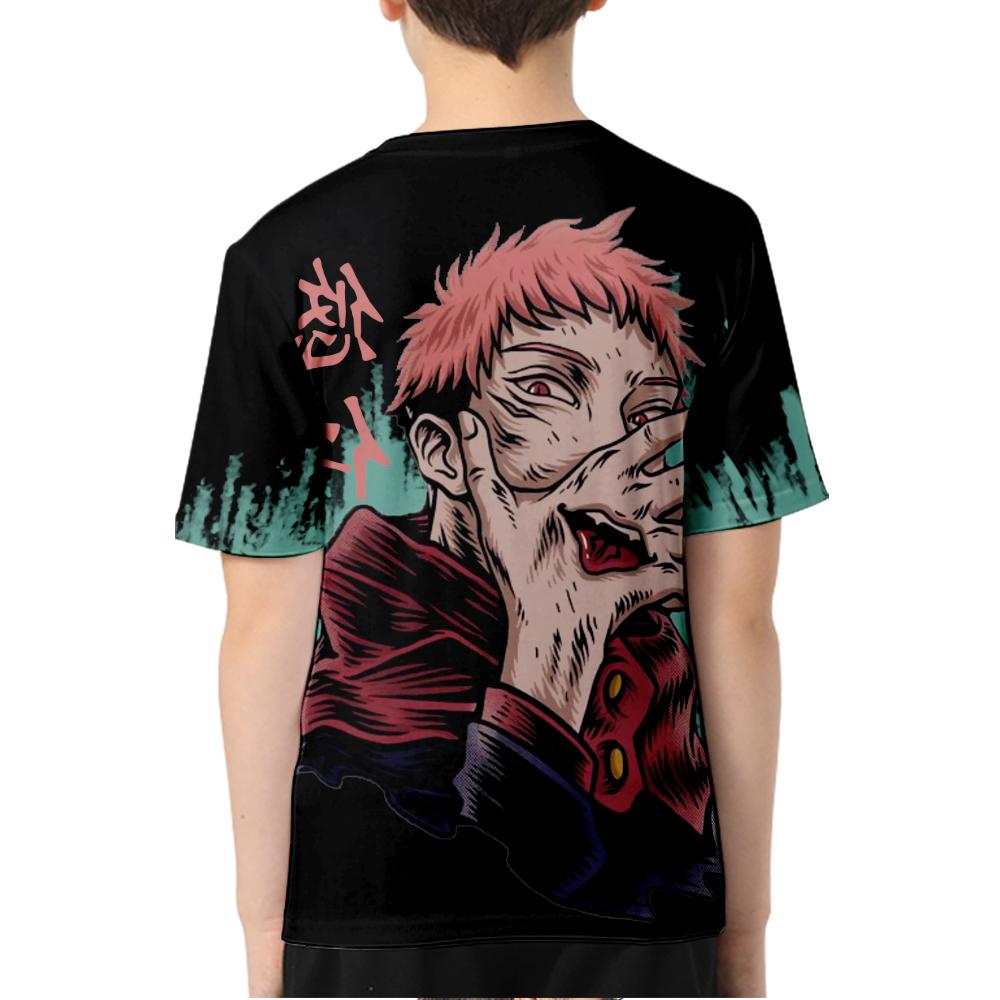 T-Shirt für Damen und Herren, Sommerkleidung, Fitness, Jujutsu Kaisen, Rundhalsausschnitt, Übergroßes Herren-T-Shirt, neue Herren-T-Shirts, Tops