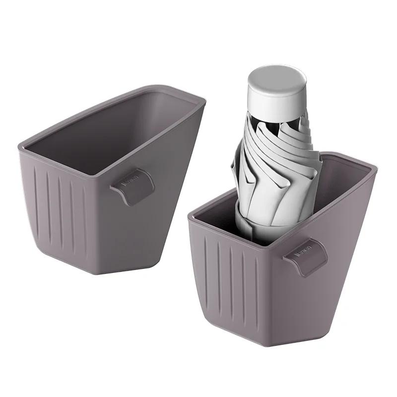 For ZEEKR 7X Silicone Storage Bucket Umbrella Storage Multi-functional Trash Can Car Interior Accessories