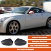 ABS Carbon Fiber Pro Nissan 350Z 2003-2006 Dekorace Ochranný Kryt Vnějšího Zrcátka Auta Vnější Doplňky Auta