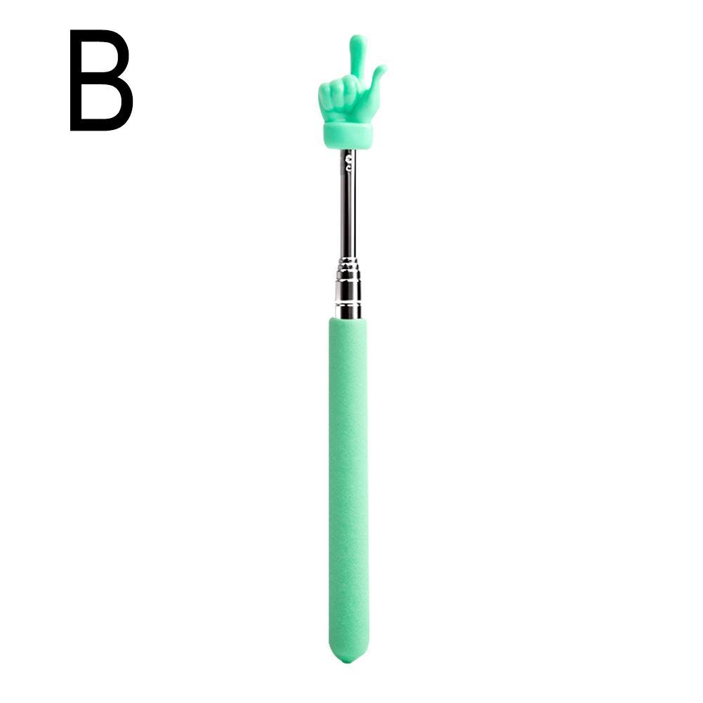 55cm Telescoping Teacher Pointer Colorful Retractable Teacher Hand Pointer For Classroom Kids Reading Pointer 1pc