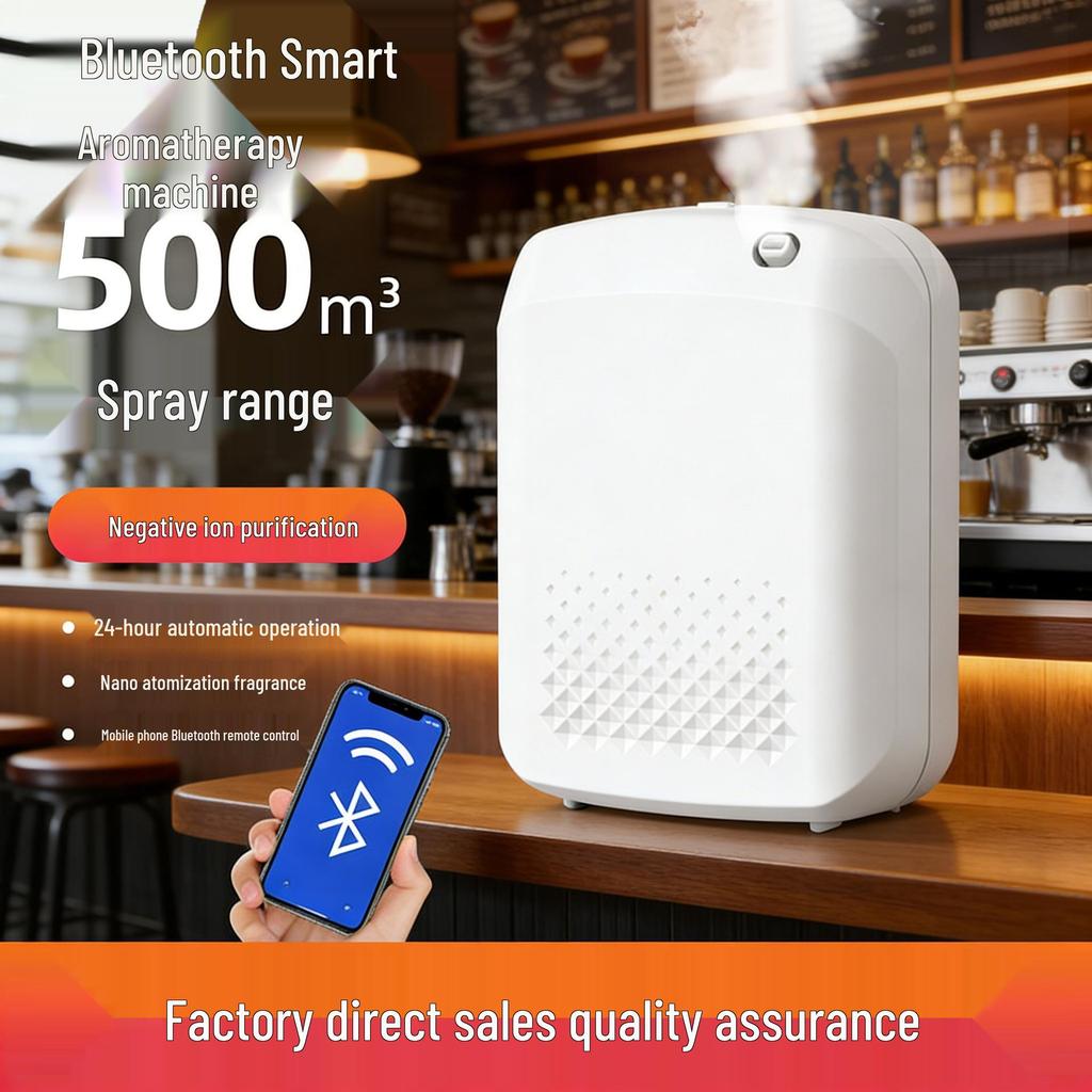 Wall-Mounted Bluetooth Aroma Diffuser with Smart Control and Automatic Spray