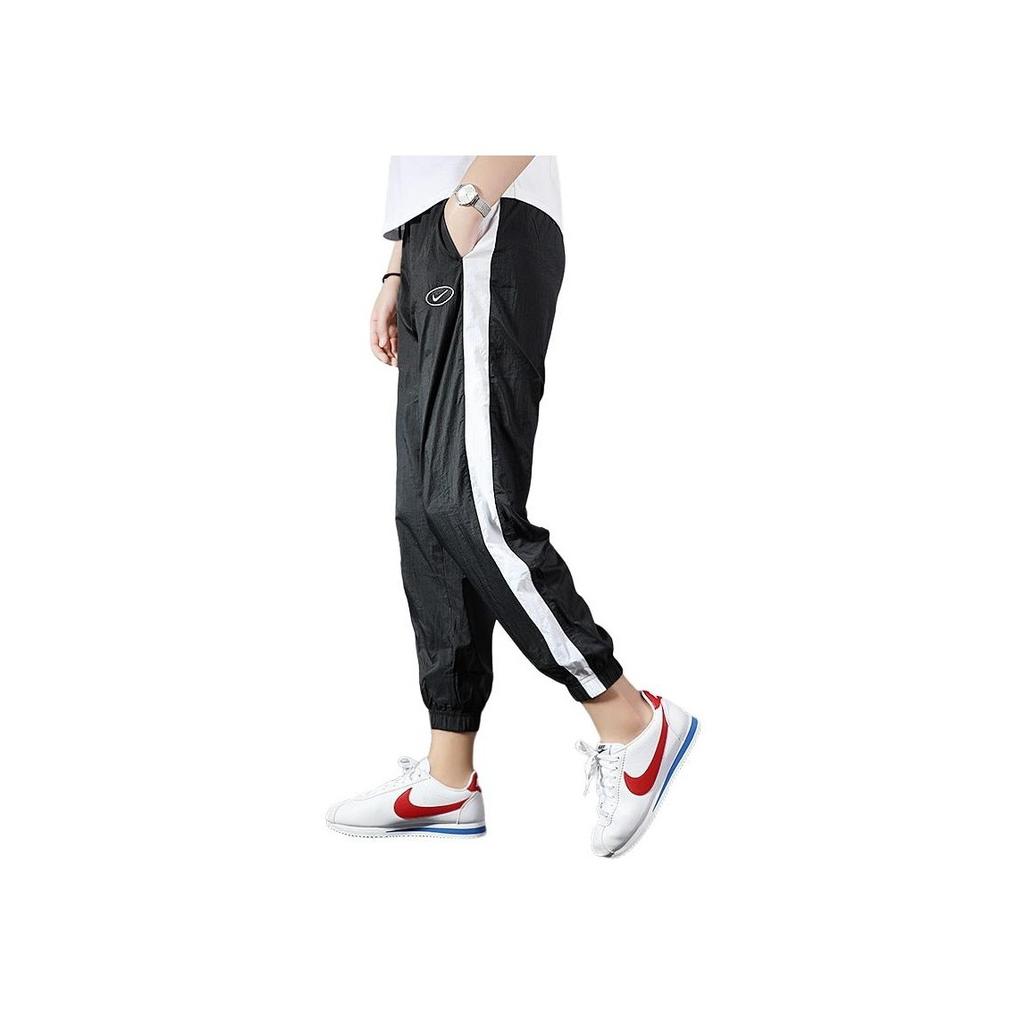 women's nike sportswear woven swoosh jogger pants