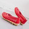Women Leather Driving Shoes Moccasins Comfort Flats Casual Slip On Yellow Nurse Walking Summer Maternity Shoes for Mother