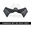 MTKRACING For YAMAHA MT-09 2024-2025 Frontal Spoilers Winglet Aerodynamic Wing Motorcycle Front Spoiler Kit Naked