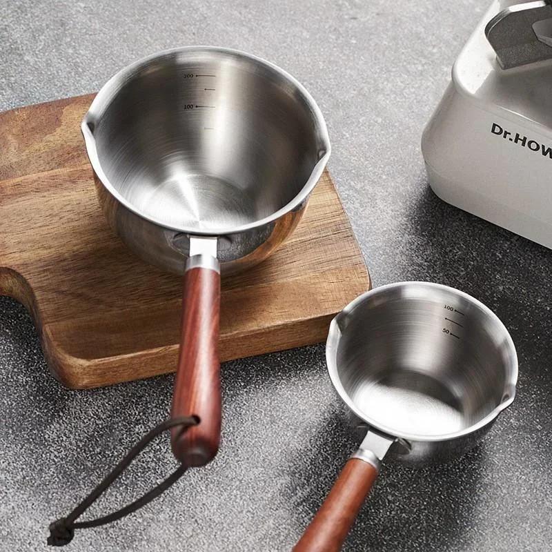 Stainless Steel Multifunctional Hot Oil Pan Mini Oil Frying Pan