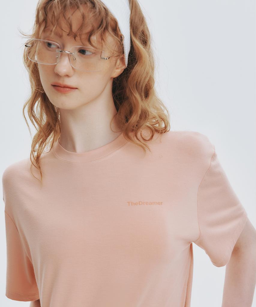 Deodeulimeo Cool Slime T-Shirt Peach Coral