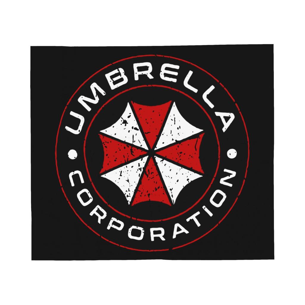 Umbrella Corporation Blanket Flannel Textile Decor Lightweight Thin Throw Blanket for Bedding Bedroom Bedding Throws