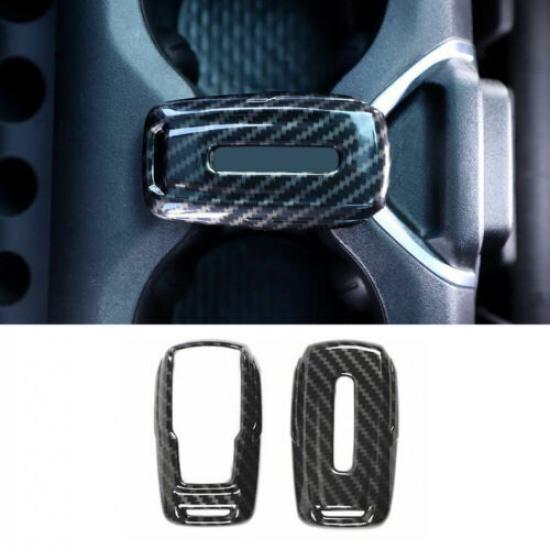 

Key Fob Cover Case Protector Shell For Dodge Ram 1500 2018+ Carbon Accessories