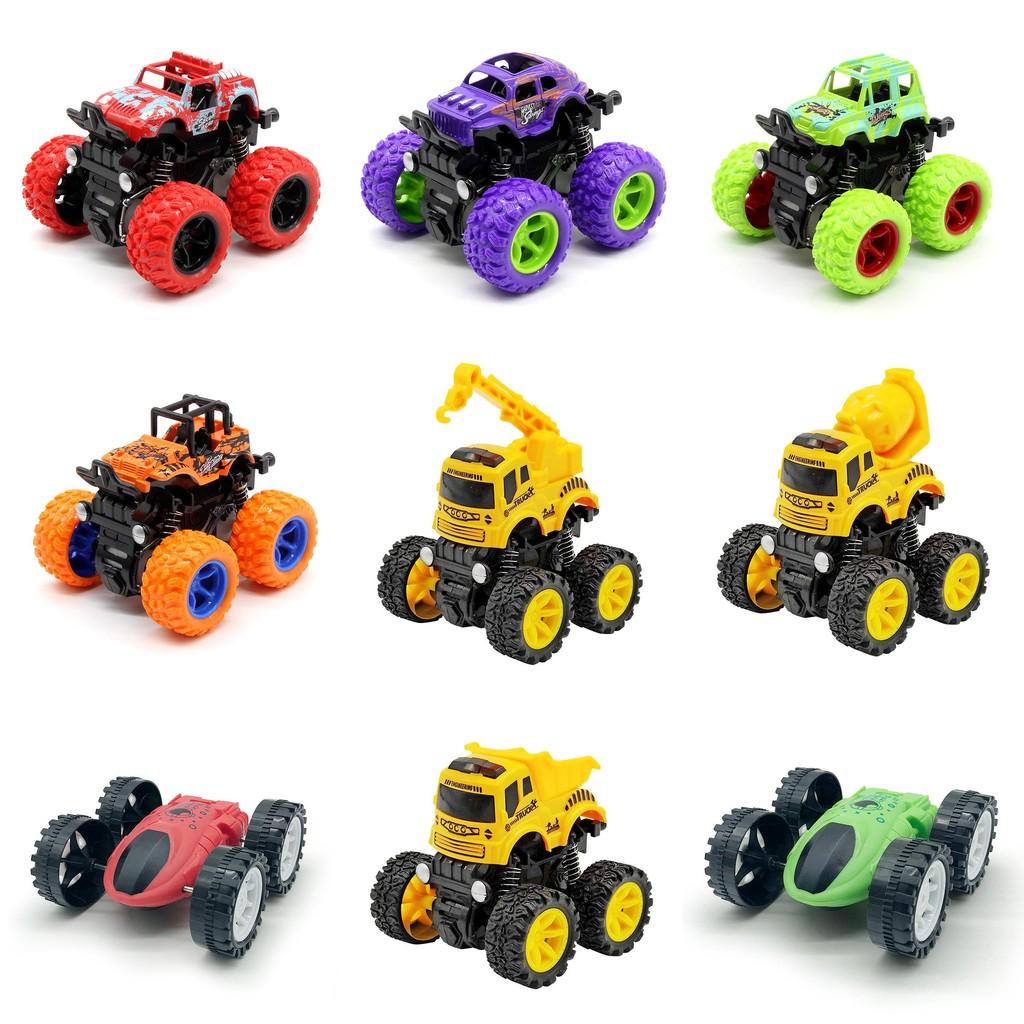 Off Road Vehicle Excavator Crane Dump Truck Fire Truck Children Toys Car For Kids Construction And Rescue Play